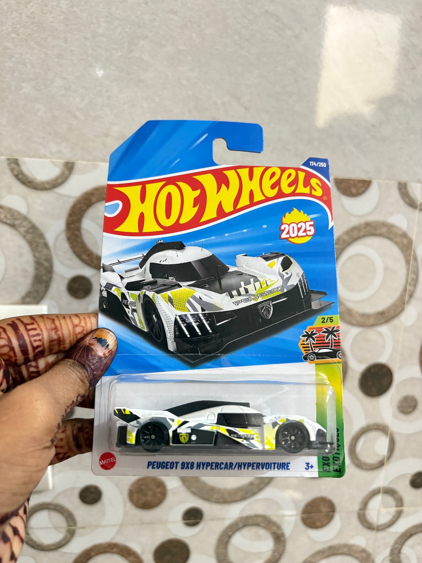 Hot Wheels Peugeot 9X8 Hypercar (2025) – Modern Racing Marvel