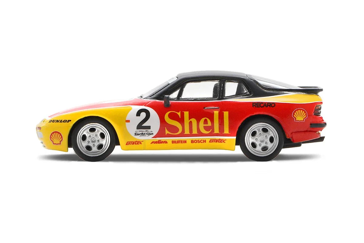 SPARKY 1/64 DIECAST Porsche 944 Turbo Cup Shell #2 (Flat headlights)