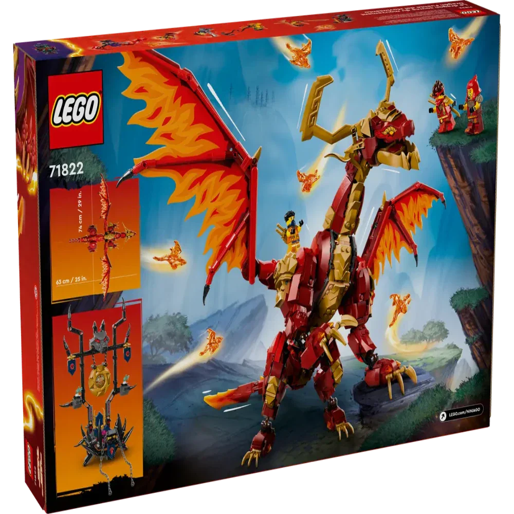LEGO 71822 Ninjago Source Dragon of Motion - 1716 Pieces