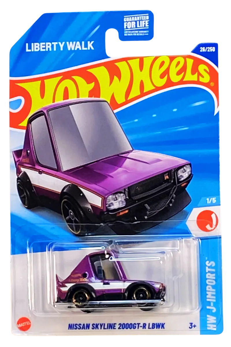 Hot Wheels Nissan Skyline 2000GT-R LBWK