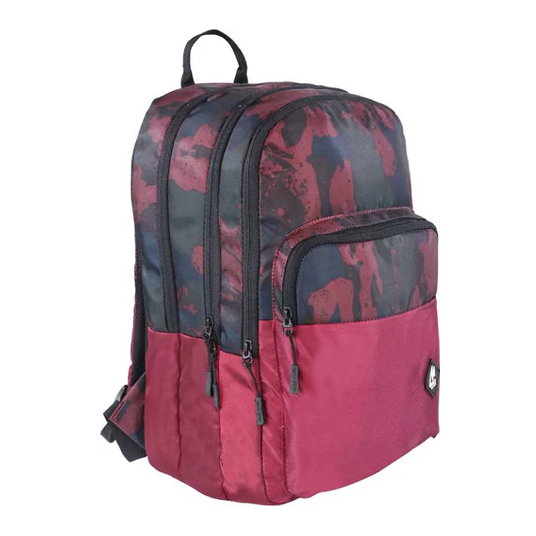 Mike Indigo Backpack – Maroon (MK11001775) | Stylish, Durable & Spacious for Everyday Use