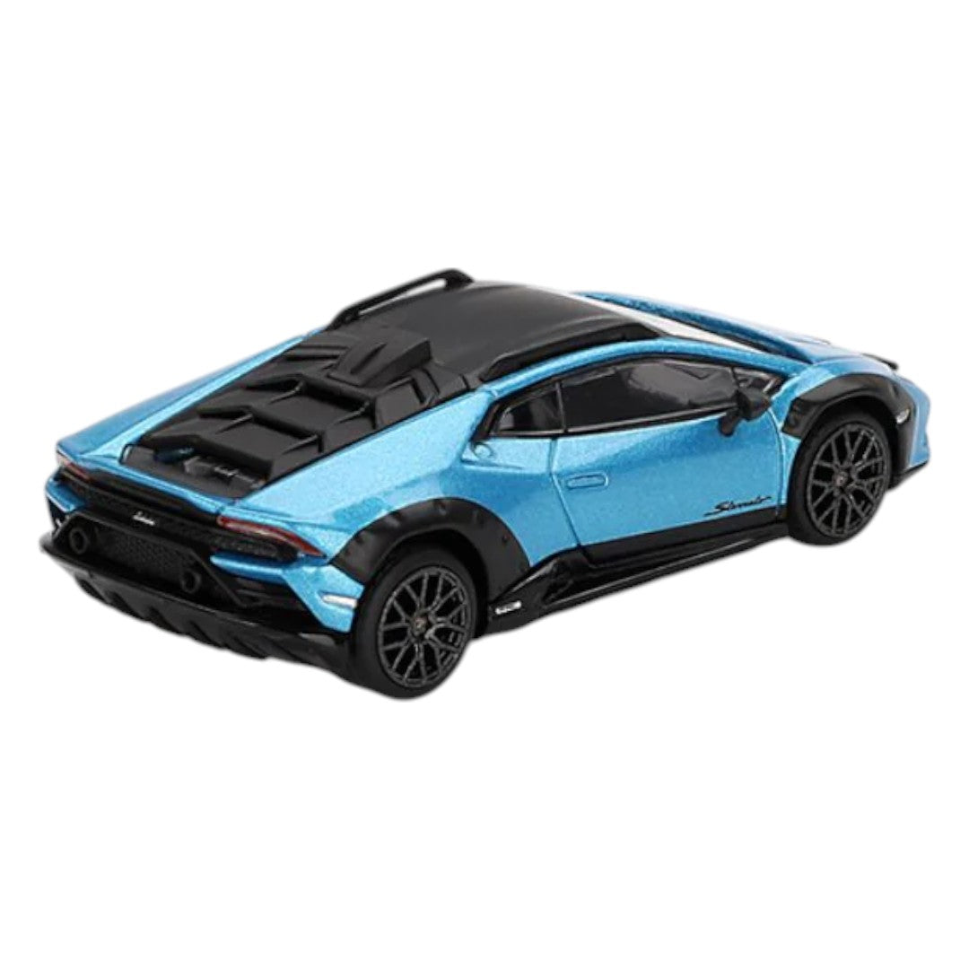Mini GT #807: Lamborghini Huracán Sterrato Blu Aegir 1:64