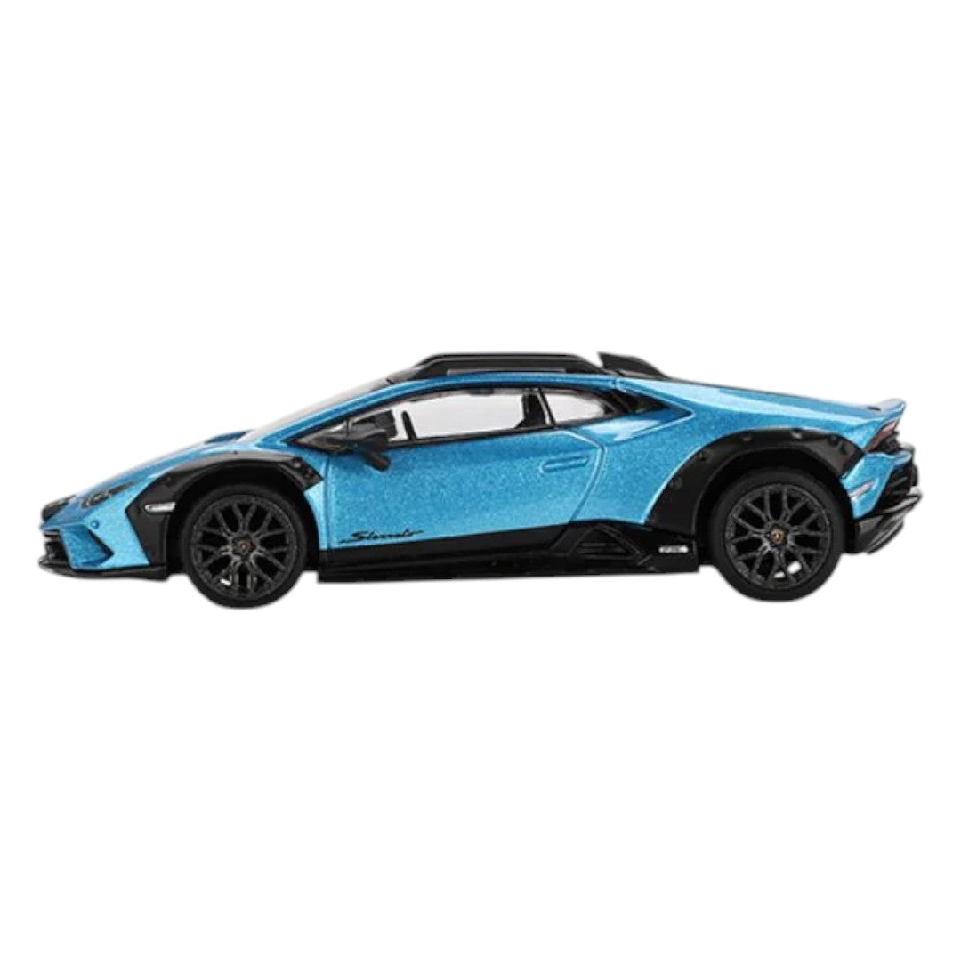 Mini GT #807: Lamborghini Huracán Sterrato Blu Aegir 1:64