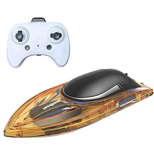 High Speed Remote Control Speedboat 2.4GHz Colorful Lights Waterproof Boat