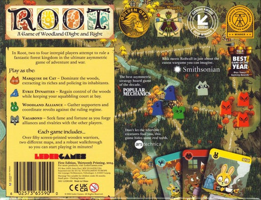 Root: A Game of Woodland Might and Right Board Game