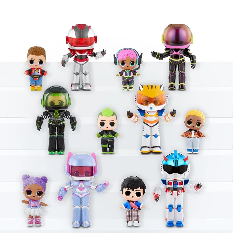 L*O*L Surprise Boys Arcade Heroes Action Figure Doll With 15 Surprises