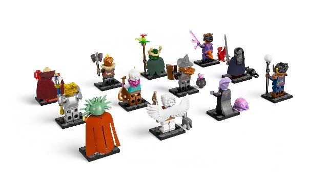 LEGO 71047 Minifigures Series 27 - Dungeons & Dragons 12-Piece ( Complete Set) : Unleash the Adventure!