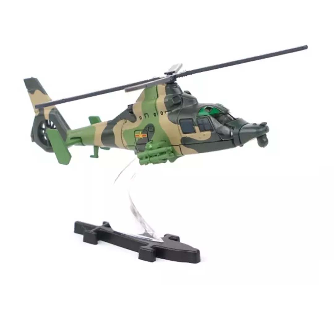 XCARTOYS 1:170 Military Z-9WA Helicopter Model Diecast Metal