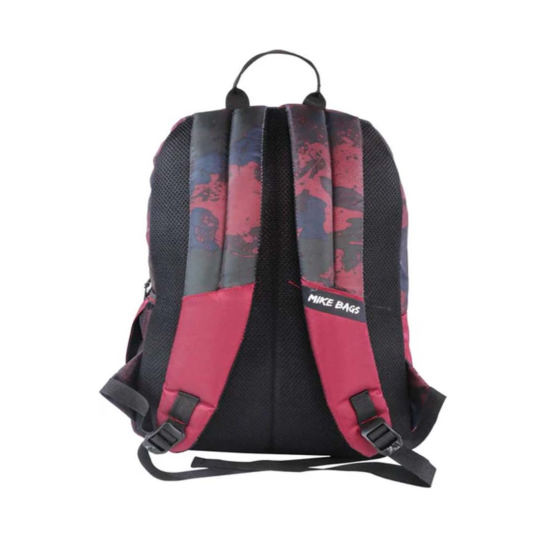 Mike Indigo Backpack – Maroon (MK11001775) | Stylish, Durable & Spacious for Everyday Use