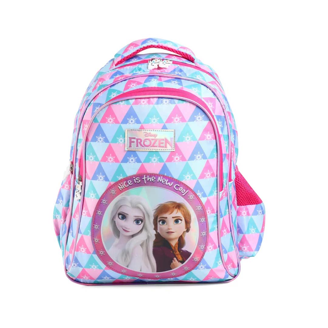 Striders Disney Frozen 14-Inch School Backpack – Elsa & Anna Themed Lightweight Bag for Kids