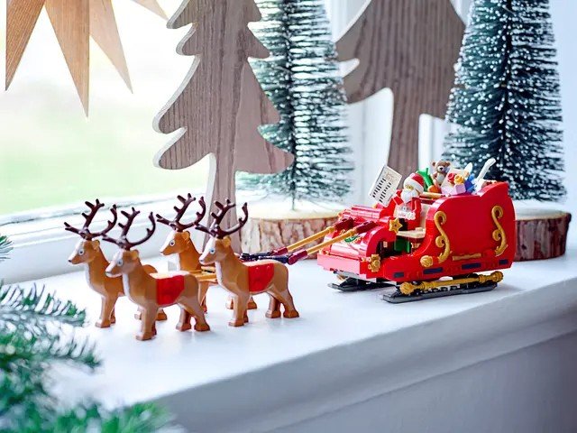 LEGO Santa's Sleigh (40499) building toy! (343) Pieces Age 9+
