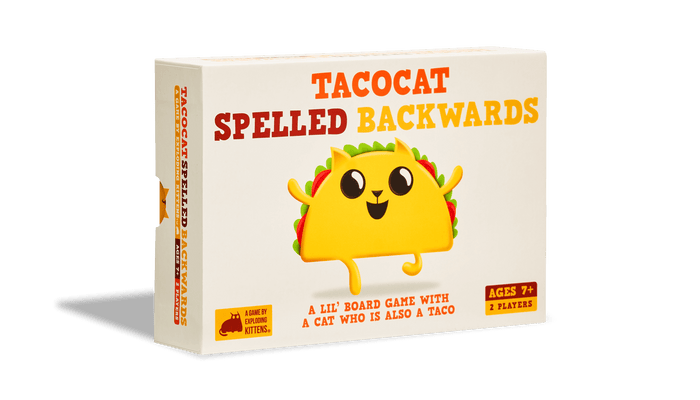 Tacocat Spelled Backwards Board Game