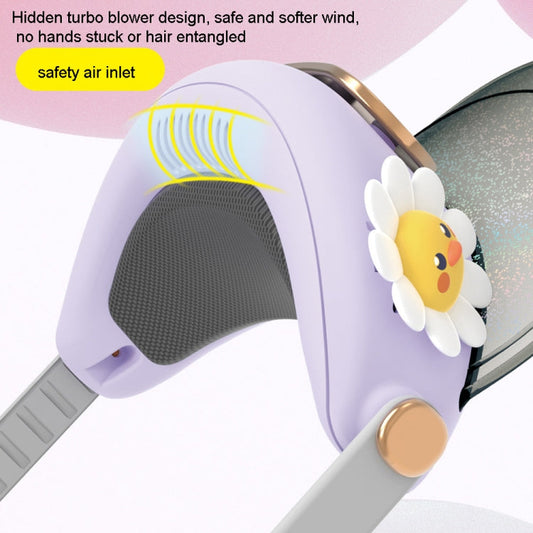 Bladeless Fan Hat – Cool, Cute & USB Powered - Flower Duck