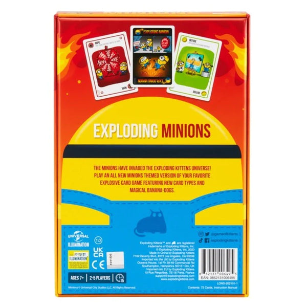 Exploding Minions Card Game