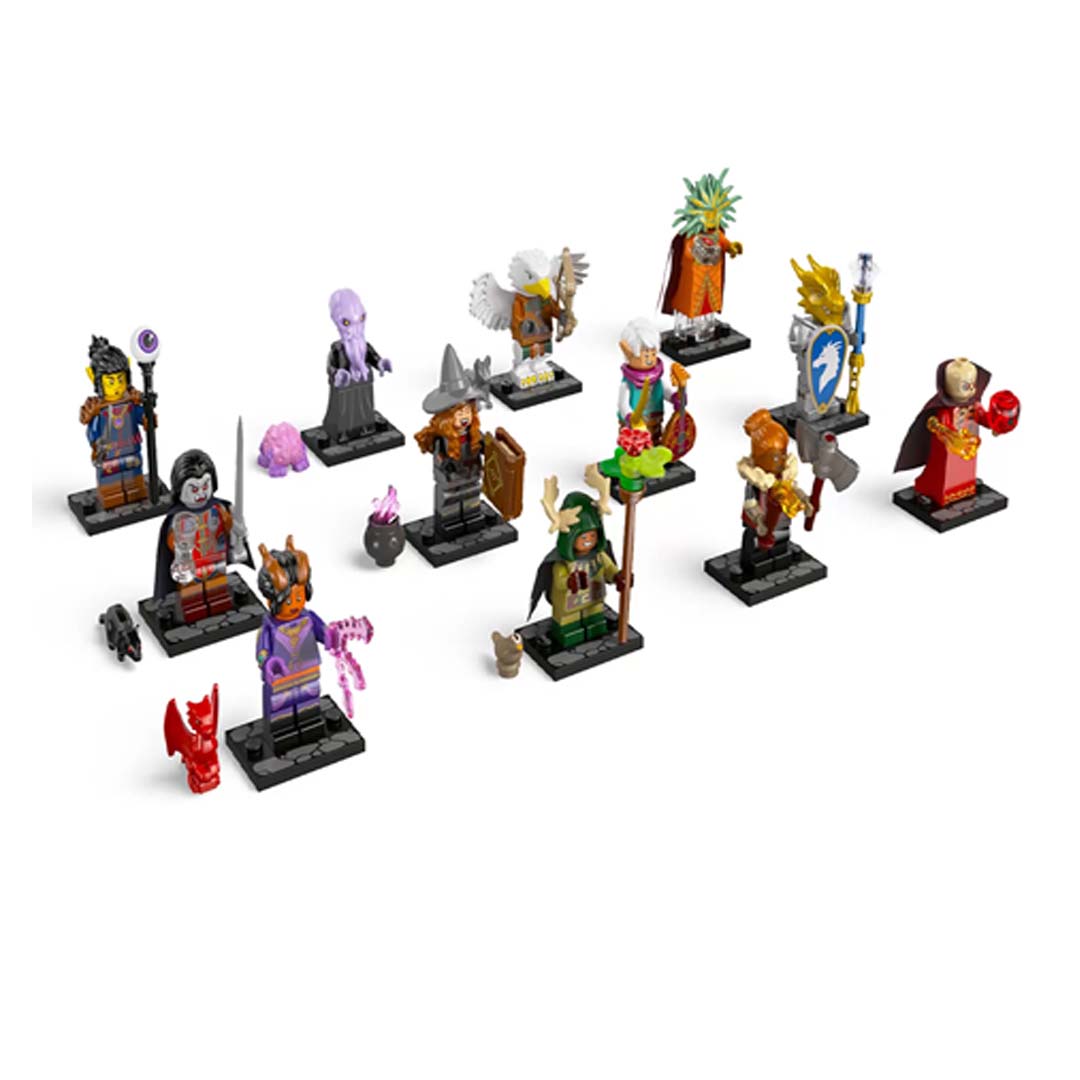 LEGO 71047 Minifigures Series 27 - Dungeons & Dragons 12-Piece ( Complete Set) : Unleash the Adventure!