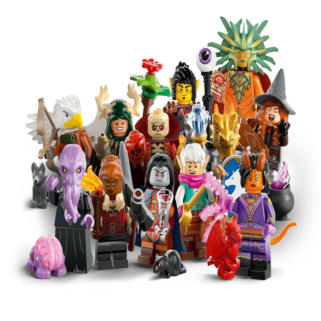 LEGO 71047 Minifigures Series 27 - Dungeons & Dragons 12-Piece ( Complete Set) : Unleash the Adventure!