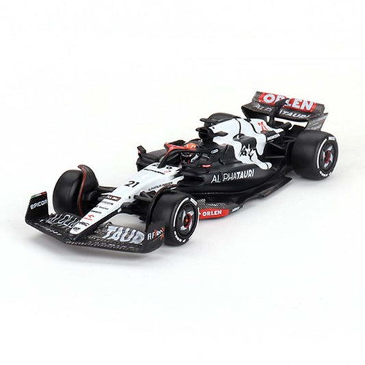 Mini GT 1/64 AlphaTauri AT04 #22 Yuki Tsunoda – 2023 F1, 2023 Australian GP Diecast Model Car