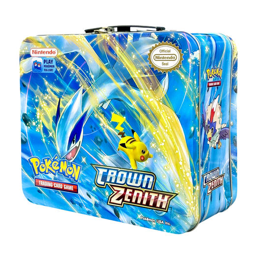 Pokemon Playing Cards Sword & Shield Crown Zenith Tin Box With Cards (Blue)