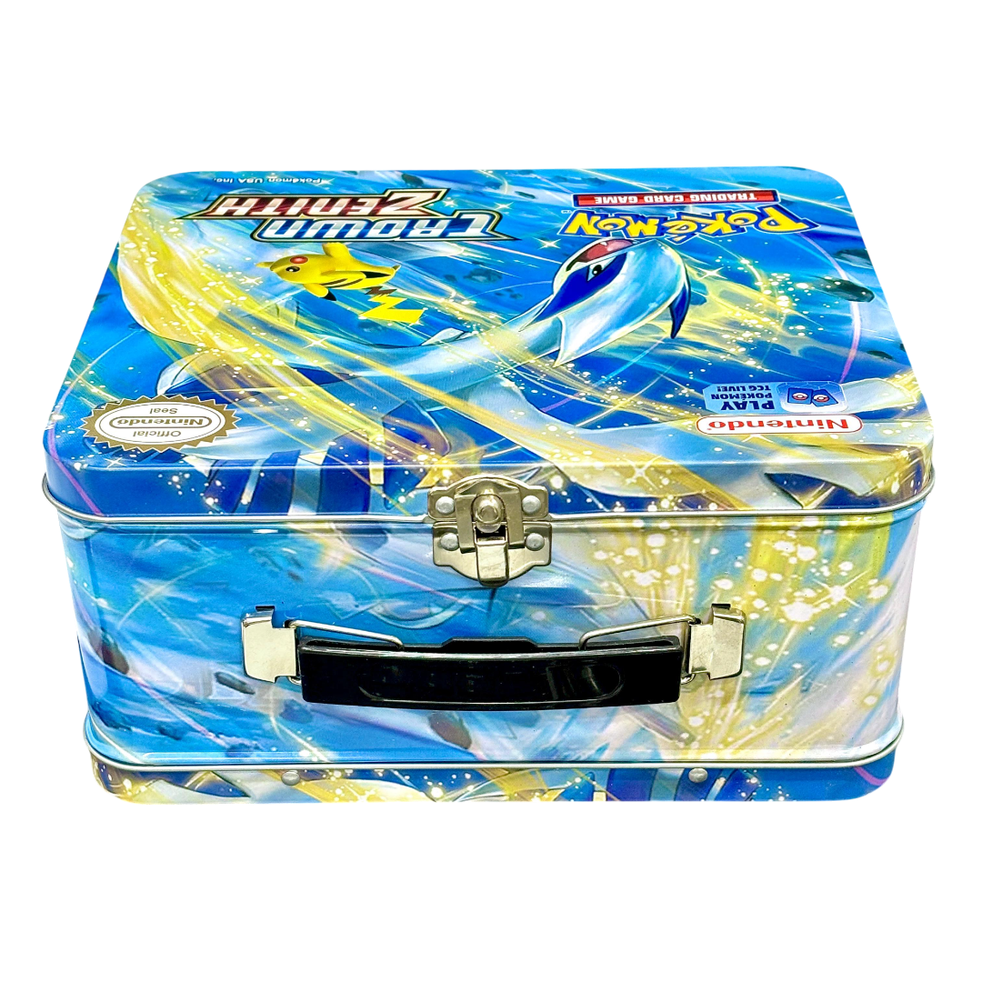 Pokemon Playing Cards Sword & Shield Crown Zenith Tin Box With Cards (Blue)
