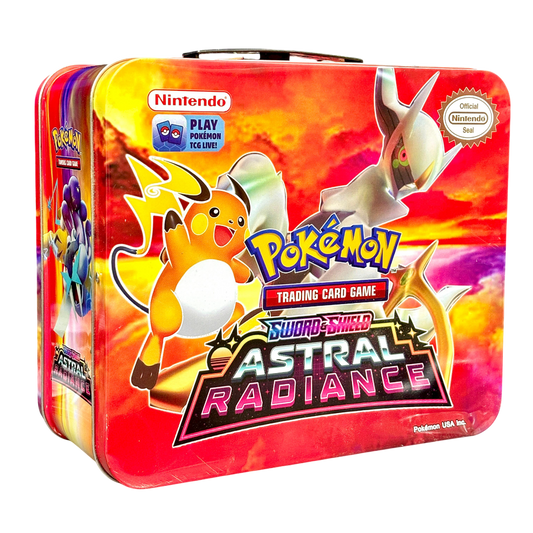 Pokemon Playing Cards Sword & Shield Crown Zenith Tin Box With Cards (Red)
