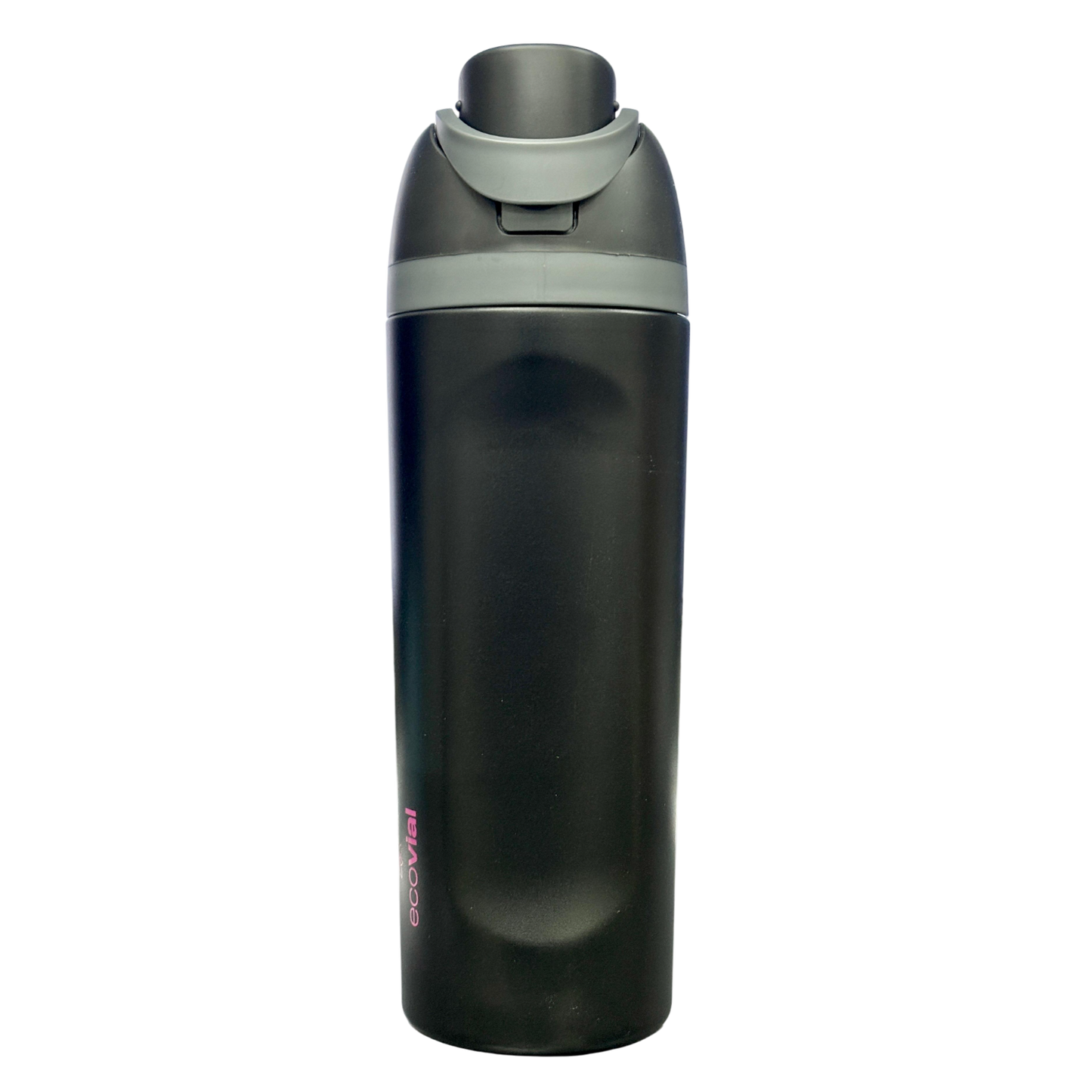 Ecovial 19 OZ - Vacuum Bottle Sip n Swig 570 ML (Black)