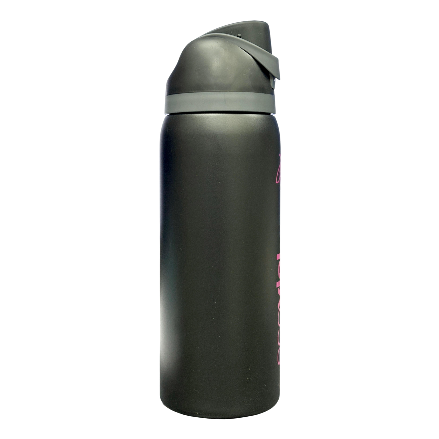 Ecovial 32 OZ - Vacuum Bottle Sip n Swig 960 ML (Black)