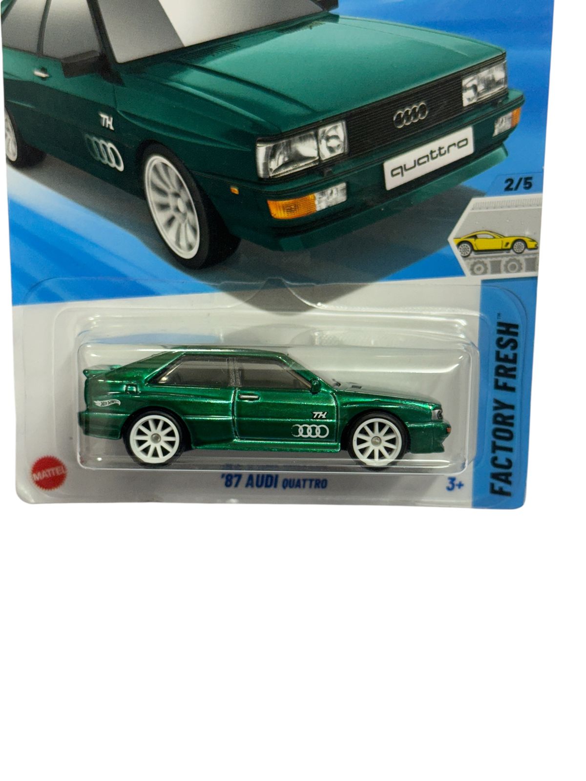 Mattel Hot Wheels Super Treasure Hunt 87 Audi Quattro #STH