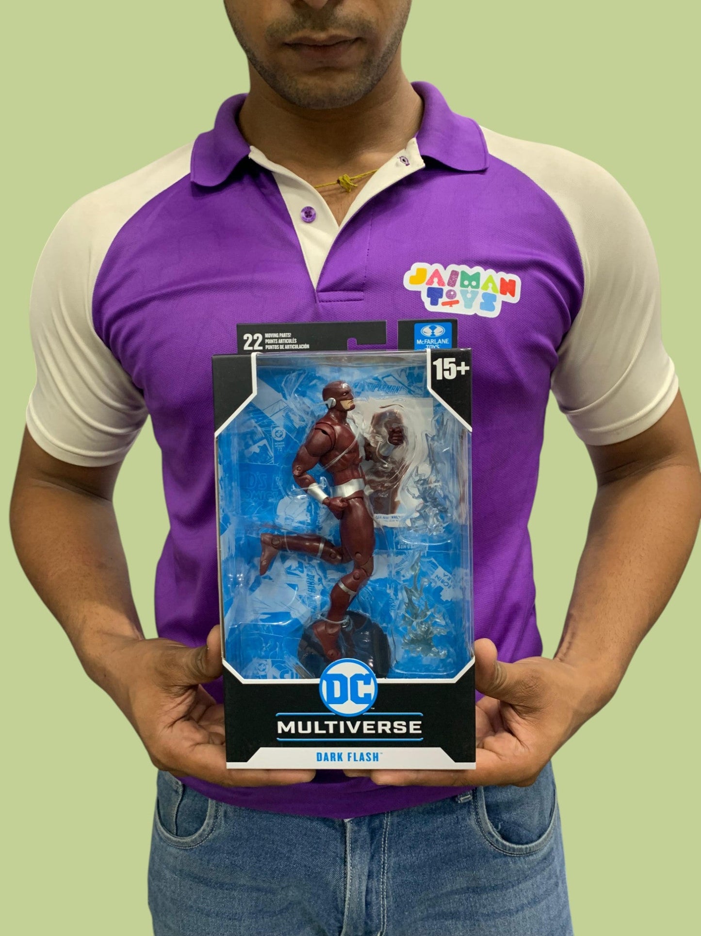 Dark Flash (New Kid in Town) – DC Multiverse Action Figure by McFarlane Toys