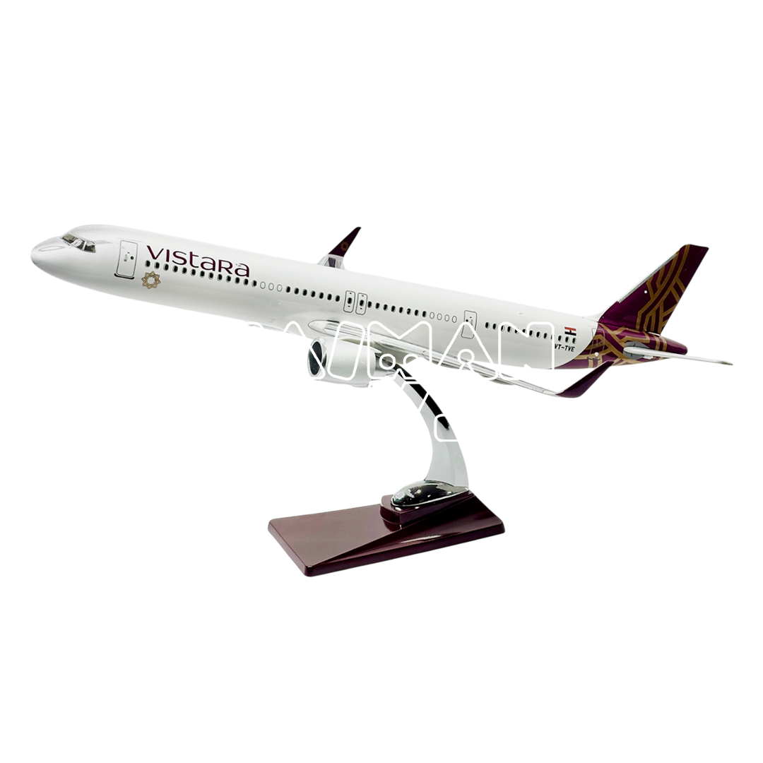 Diecast Aeroplane Display Display Model Airplane: Vistara A321 46 Cm