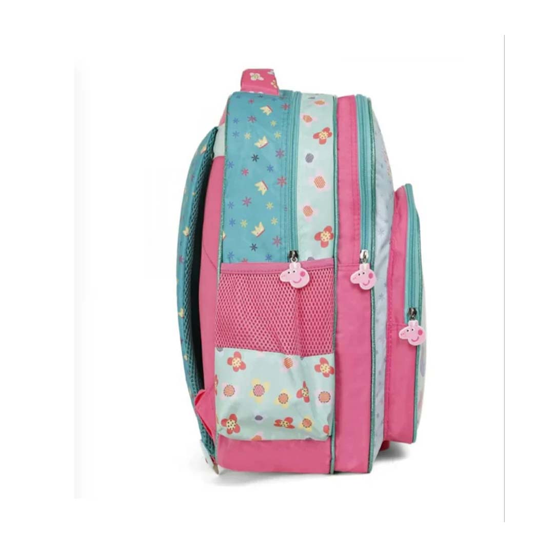 Striders Impex Peppa Pig Floral School Bag -41 Cm