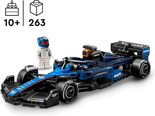 LEGO 77249 Speed Champions Williams Racing FW46 F1 Race Car