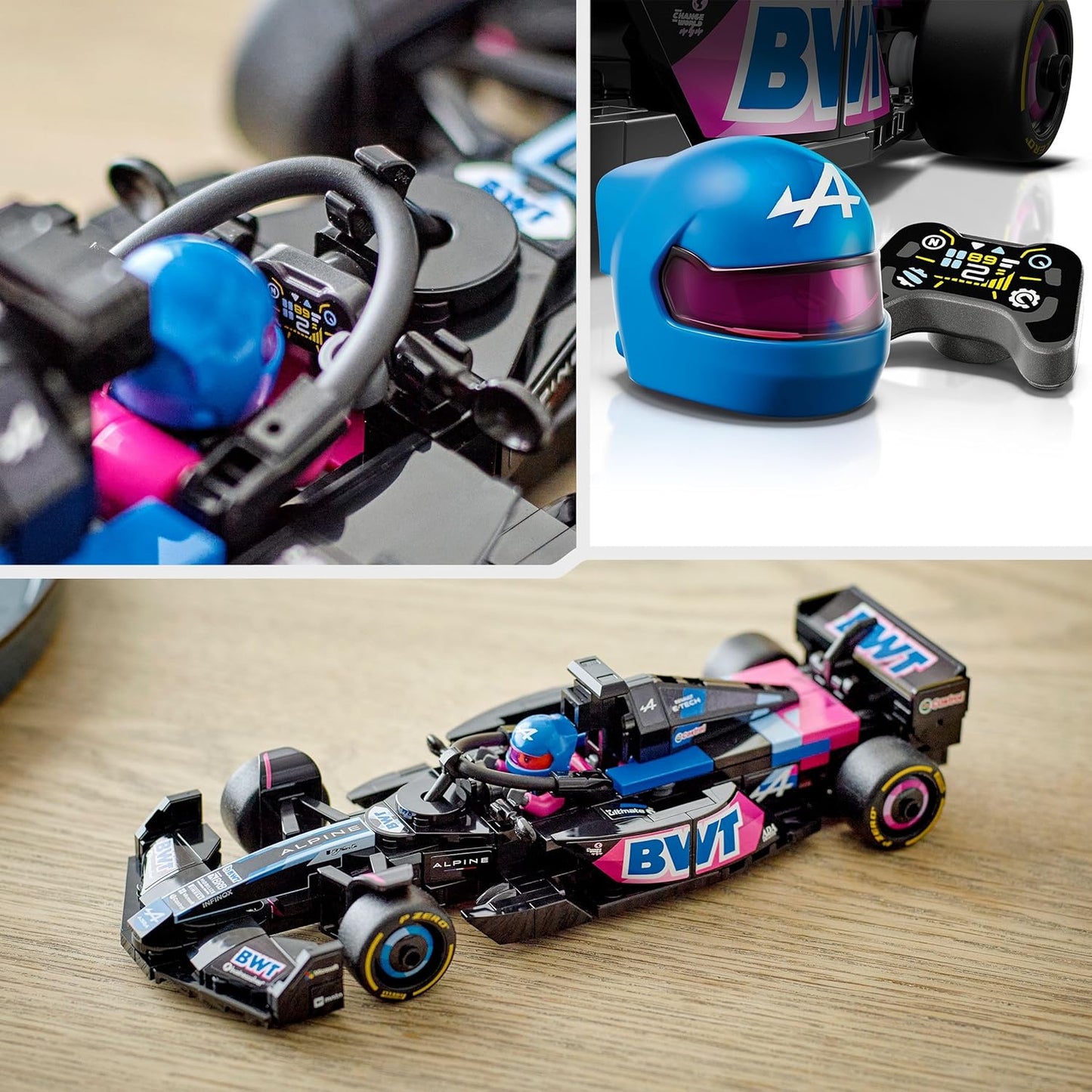 LEGO 77248 Speed Champions BWT Alpine F1 Team A524 Race Car