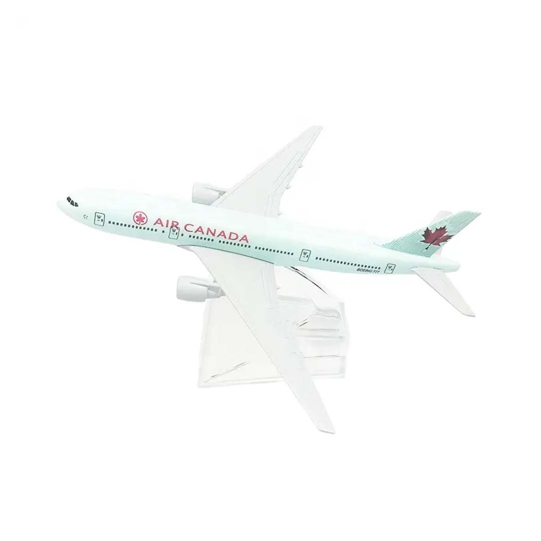 Collectible 1:400 Scale Aircraft Model Airplane – Air Canada B777 (16 cm)