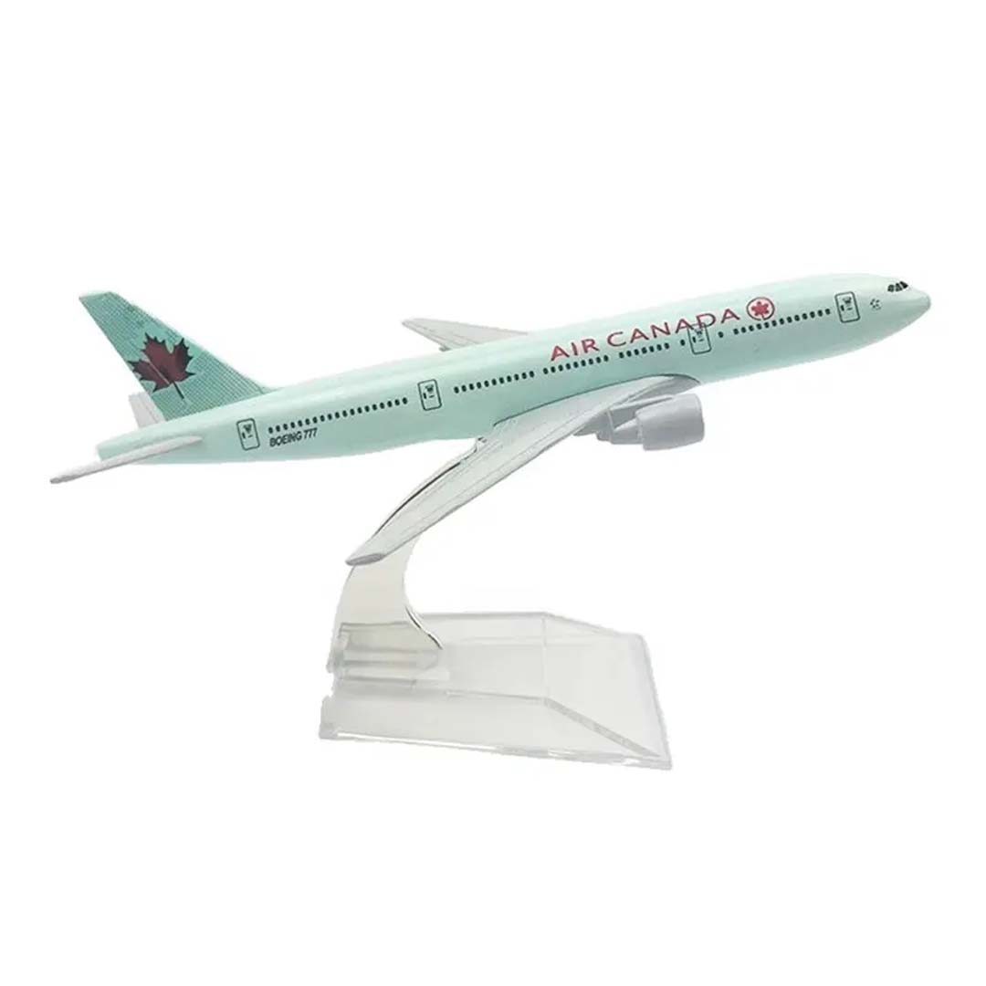 Collectible 1:400 Scale Aircraft Model Airplane – Air Canada B777 (16 cm)