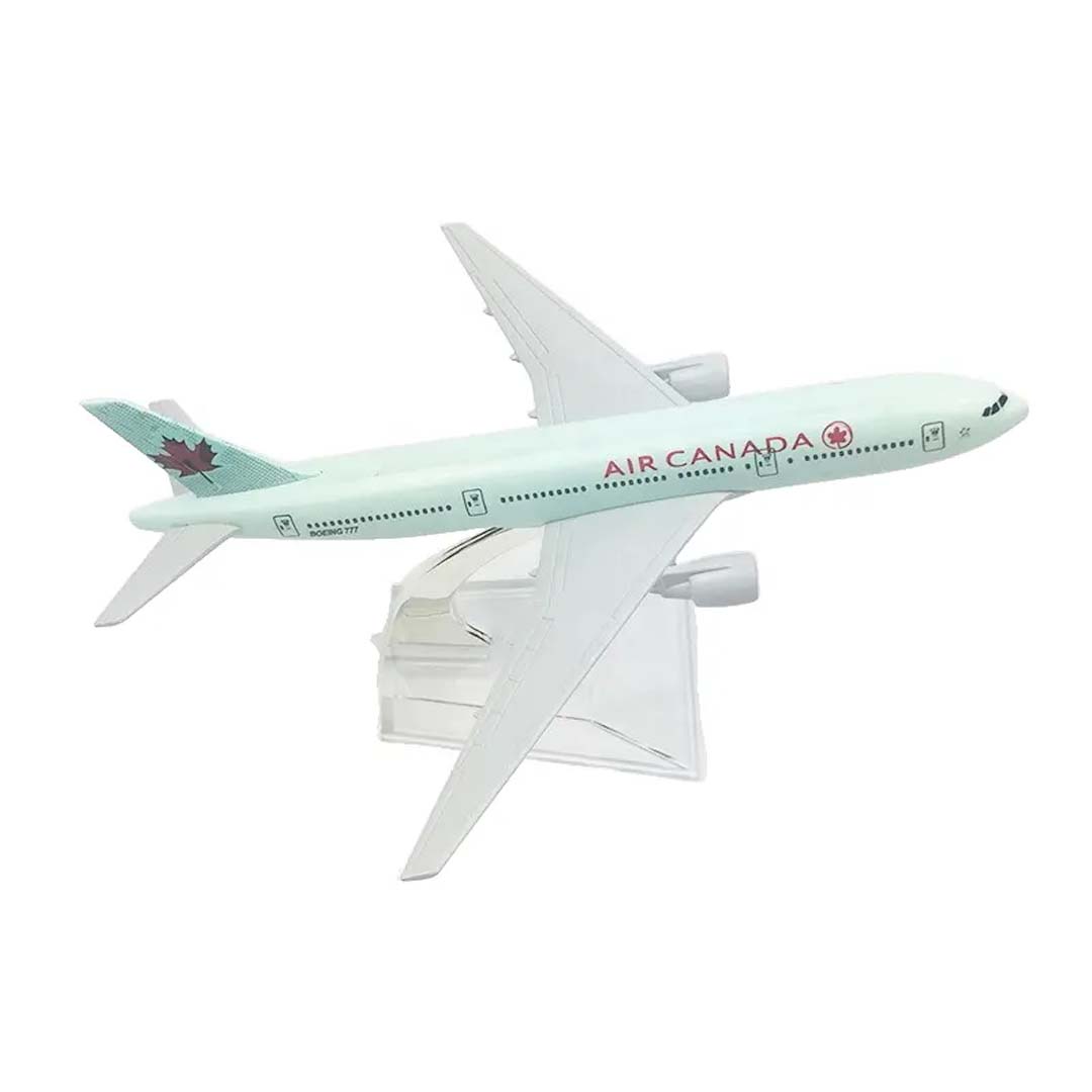 Collectible 1:400 Scale Aircraft Model Airplane – Air Canada B777 (16 cm)