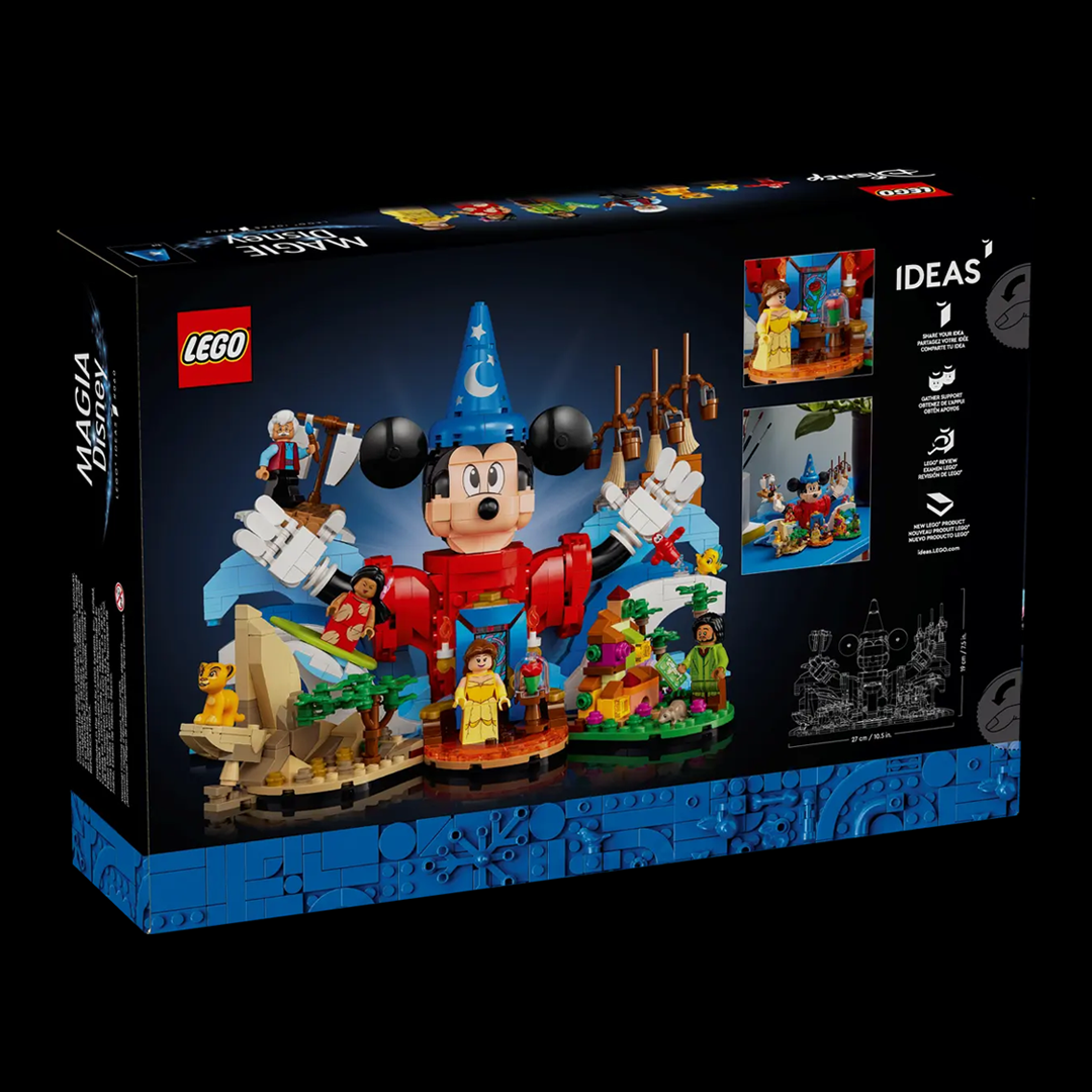 LEGO Ideas Magic of Disney Set, Gift for Adults 21352 (1103 Pieces)