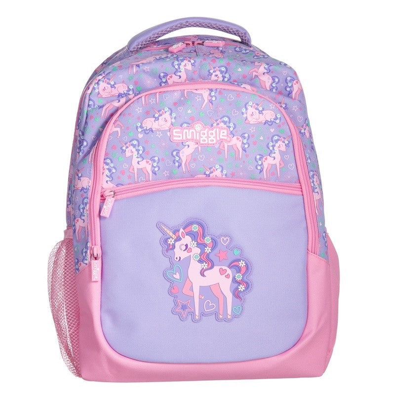 Smiggle Unicorn School Bag – colorful and stylish 16-inch backpack for kids