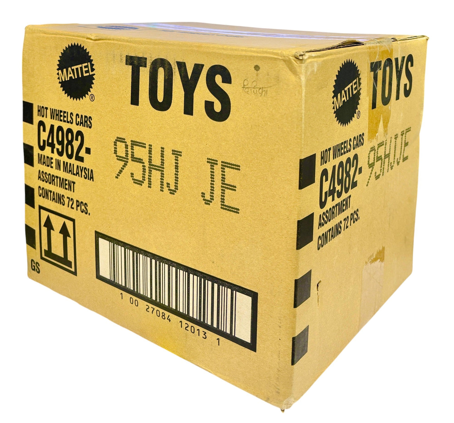 Hot Wheels 2025 Factory-Sealed Case J (95HJ JE) – 72 Die-Cast Cars by Mattel (Brand New Box)