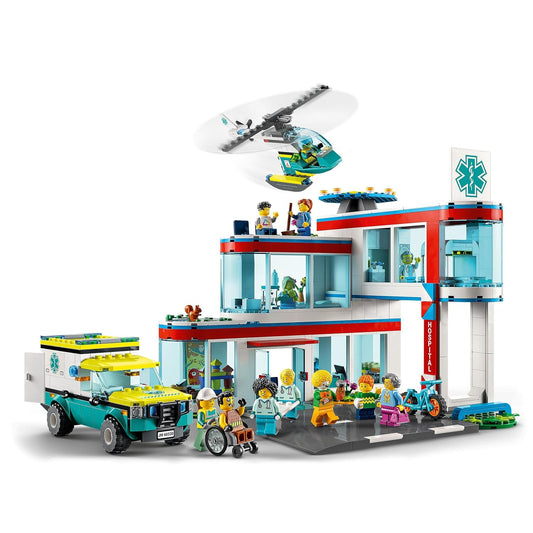 LEGO 60330 City Hospital Building Kit (816 Pieces)