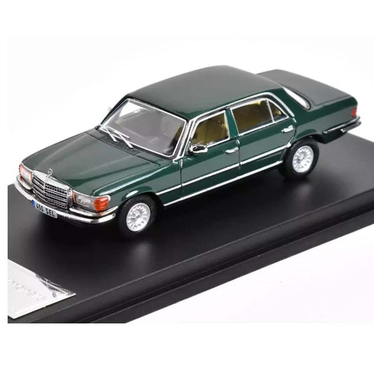 Maxwell 1:64 Gen.5 Mercedes Benz S-Class 450SEL W116 Model Diecast Alloy Car - Green