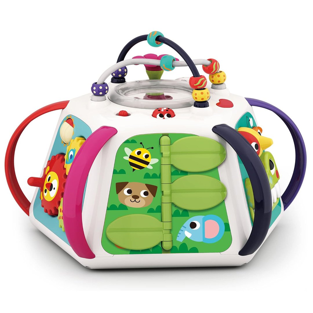 "HOLA Forest Activity Pyramid: Multi-Game Fun with Lights, Music & Sound Effects – Perfect Gift for Boys & Girls Aged 18 Months to 3 Years"