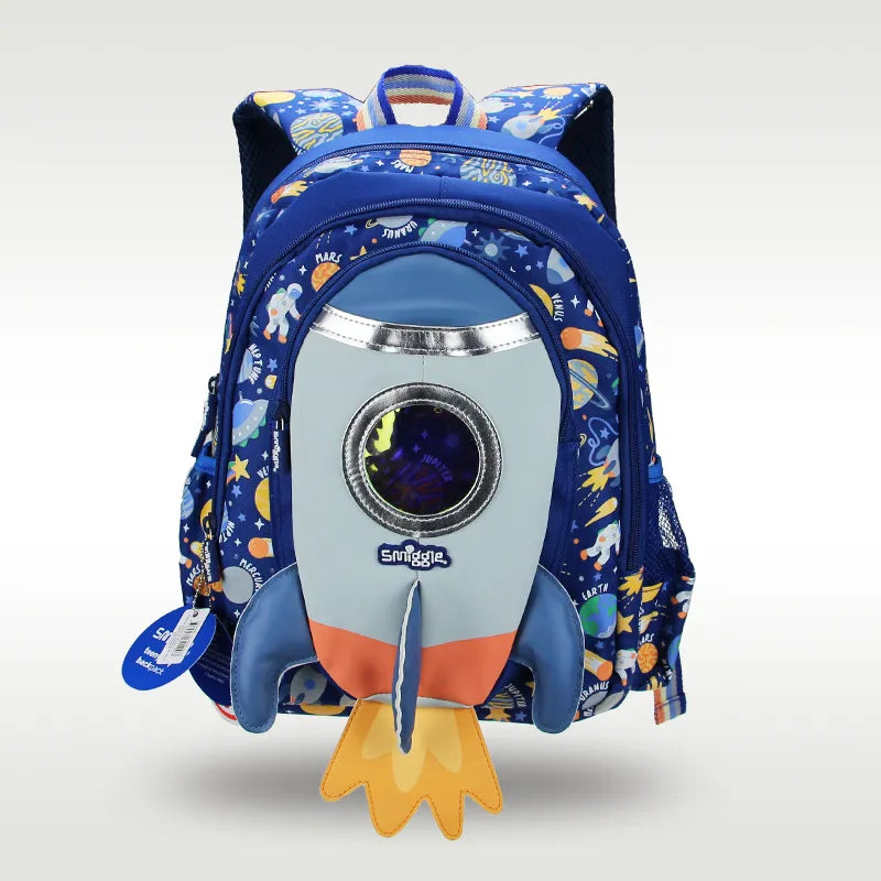 Smiggle Rocket School Bag – colorful and stylish 14-inch backpack for kids