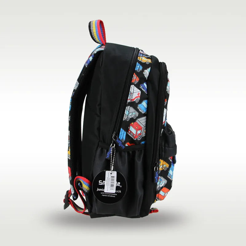 Smiggle School Bag : Cars Colorful & Stylish 14 Inch Backpack for Kids