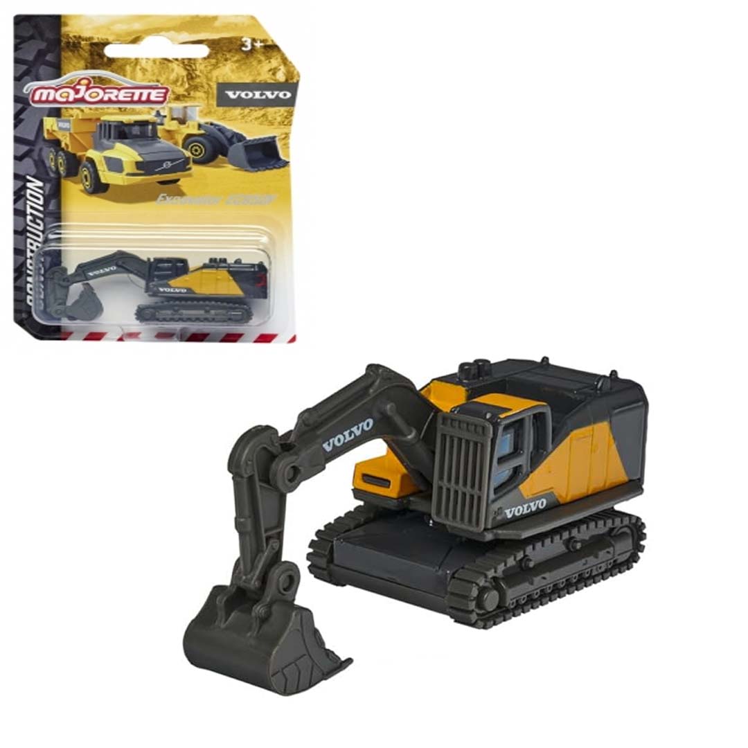 Majorette Volvo Construction Series β Single Pack Die-Cast Vehicle Playset