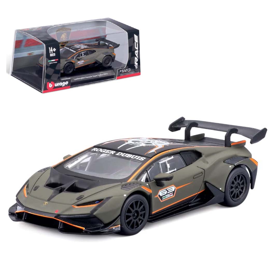 Bburago 1/43 Race Collection Crystal - Lamborghini Huracán Super Trofeo EVO2 -