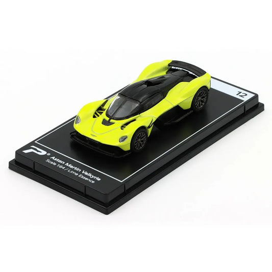 PosterCars 1:64 Aston Martin Valkyrie – Lime Essence | Hypercar League Diecast Model