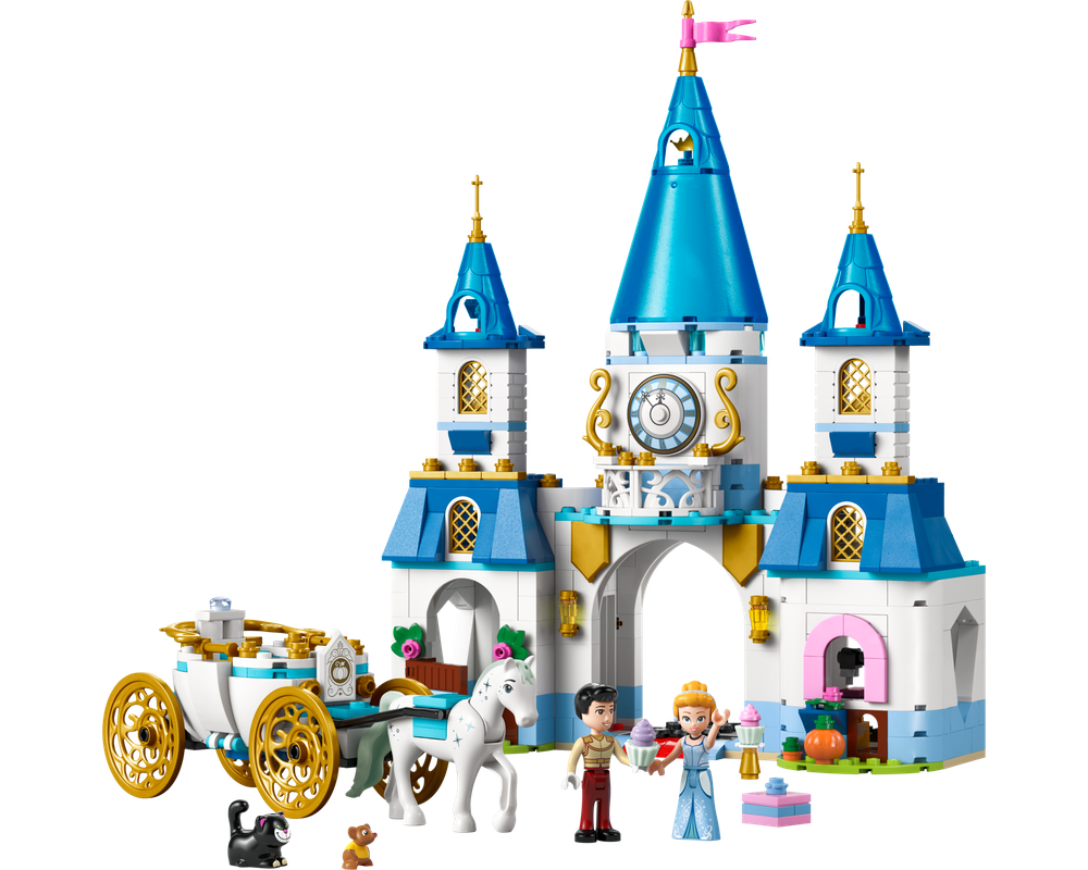 LEGO 43275 Cinderella's Castle & horse Carriage
