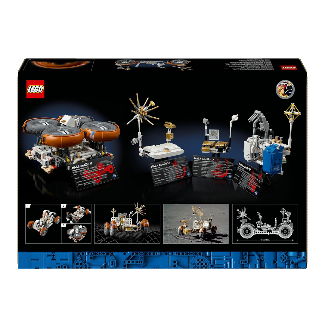 LEGO Technic NASA Apollo Lunar Roving Vehicle – LRV 42182 Building Blocks