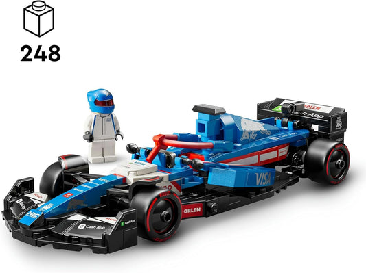 LEGO 77246 Speed Champions Visa Cash App RB VCARB 01 F1 Race Car