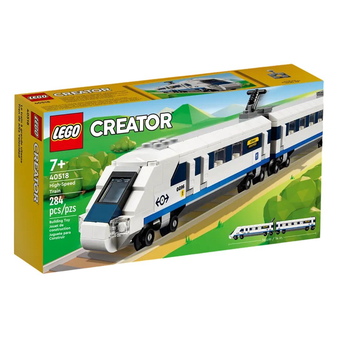 (Damage Box) LEGO Creator 40518 High Speed Train (284 Pieces)